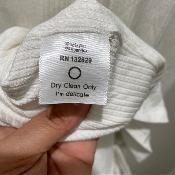 REVOLVE Anna Dress in Ivory Privacy Please Color:Ivory Size Medium - Picture 9 of 9